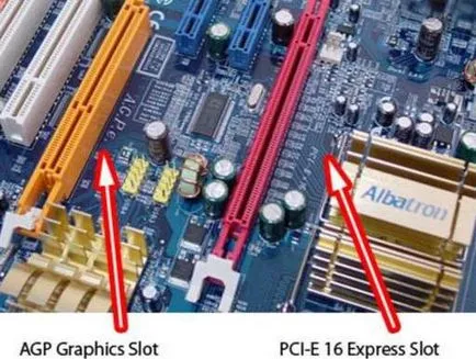 Agp conector la placa de bază