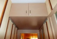 Mezanin în coridor cum să facă propriile lor mâini, dulap hol, compartiment și oglindă alla 5, proiectare și