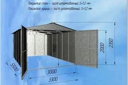 Hangar de carton ondulat cu mâinile sale etape de construcție