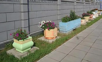Paturi din beton pentru flori cu propriile sale mâini cum să facă o frumoasă grădină de flori