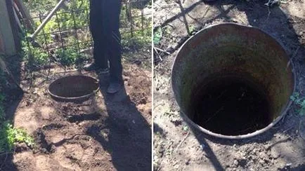 Baril pentru o toaletă la gaura cabana (plastic) de la butoiul cu mâinile (plastic) Baril pentru o toaletă la cabana (plastic), gaura din butoi cu mâinile