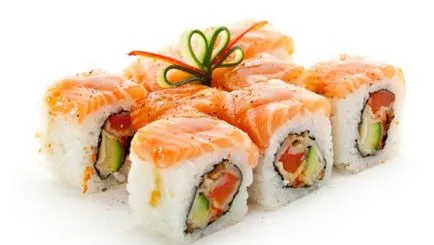 Rolele de sushi sunt diferite de diferențele de bază în formă și compoziție
