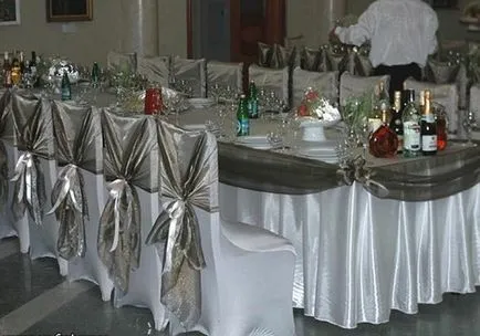 Scaun acoperă cu mâinile proprii, modele, idei pentru decoratiuni de nunta, perdele, Lambrichene, acasă