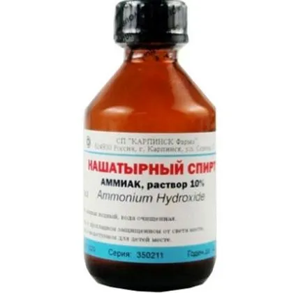 Curățarea de amoniac de aur la domiciliu