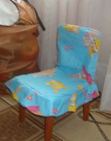 Scaun acoperă cu mâinile proprii, modele, idei pentru decoratiuni de nunta, perdele, Lambrichene, acasă