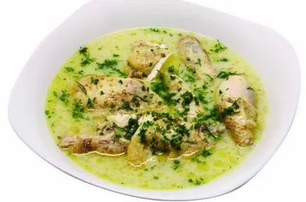 Chikhirtma retete de pui Georgian