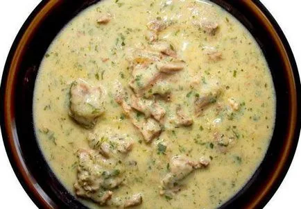 Chikhirtma retete de pui Georgian