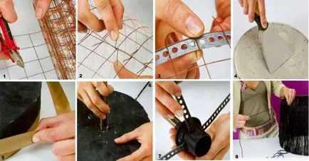 Face cu o lampa de podea cu mâinile, o clasă de master (do) Noi facem cu o lampa de podea cu mâinile, o clasă de master