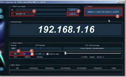Atac DDoS-how-ul pentru a face un program pentru DDoS-atacuri