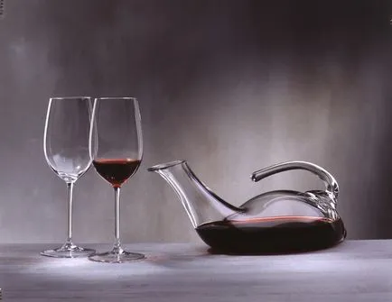 Decantoare pentru vin și metodele de aplicare a acestuia