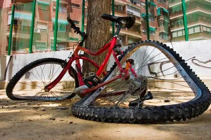 Nouă modalități de a zdrobi ciclist