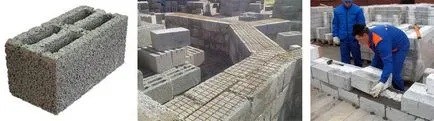 Casa de blocuri de beton cu agregate ușoare cu mâinile sale comentarii ale proprietarilor, preturi, fotografii