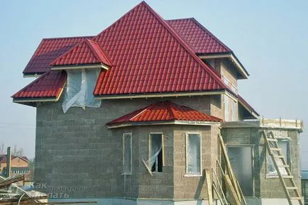 Casa keramzitoblokov mâini - de origine al blocului de beton cu agregate ușoare (s) mâini Casa keramzitoblokov - de origine al blocurilor de beton agregate ușoare