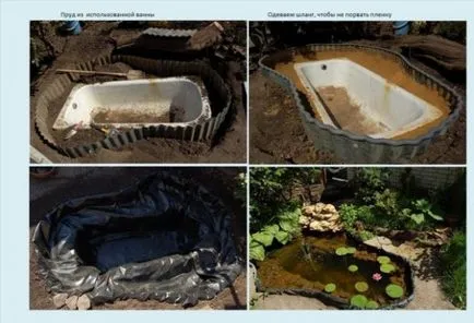Pași pentru crearea unui rezervor de băi vechi în țară și cum să se proiecteze (un iaz pe o reședință de vară din baie) Pași pentru crearea unui rezervor de băi vechi în țară și modalități de a proiecta