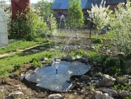 Fântâni din țară, cu propriile lor mâini, de design fotografie (dacha cu mâinile) Fântâni în țară cu mâinile lor proprii, fotografie de design