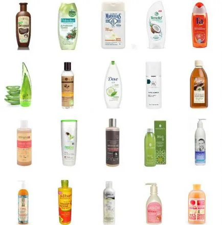 Geluri de duș - Ecotest, Ecotest