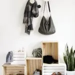 raft Idei pentru pantofi cu mâinile sale - 75 fotografii (rafturi) idei raft pentru pantofi cu mâinile sale - 75 de fotografii