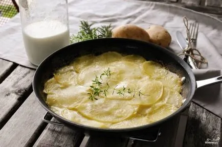 Gratin de cartofi Julia Vysotsky - un pas cu pas reteta cu fotografii de pe (pas cu pas rețete) Gratin de cartofi Julia Vysotsky - un pas cu pas reteta cu fotografii de pe