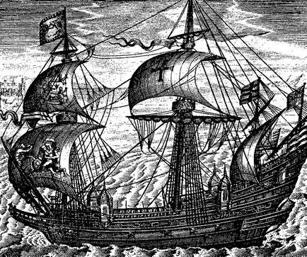 Spaniolă - Armada invincibil - și engleză - protivoarmada