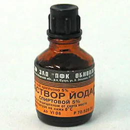 tinctura de alcool de iod, medicul însuși (boli inflamatorii ale feței) tinctura de alcool de iod, el însuși un vindecător