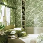 Ce adeziv tapet în dormitor - fotografii de design interior (culoarea peretilor in fotografii dormitor) Ce tapet lipici în dormitor - Fotografie de interior Design
