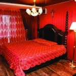 Ce adeziv tapet în dormitor - fotografii de design interior (pentru a alege tapet in fotografii dormitor) Ce tapet lipici în dormitor - Fotografie de interior Design