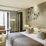 Ce adeziv tapet în dormitor - Design fotografie interior (tapet) Ce tapet lipici în dormitor - Fotografie de interior Design