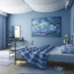 Ce tapet lipici în dormitor - Photo Design Interior (dormitor) Ce tapet lipici în dormitor - Fotografie de interior Design