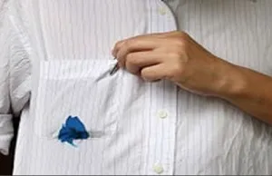 Cum și ce să se spele cerneala din pen-ul de haine