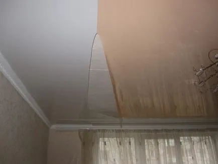 Cum și ce să închidă gaura din tavan tensiune - cu sfaturi video,