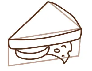 Cum de a desena un creion etape tip sandwich, lessdraw (creion pentru a desena un sandwich) Cum de a desena un creion etape tip sandwich, lessdraw