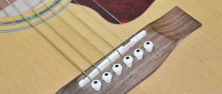 Cum de a schimba siruri de caractere pe o chitară acustică