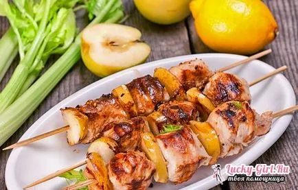Cum la marinat rețetele kebab de pui (marineaza frigarui de pui) Cum la marinat rețetele kebab de pui