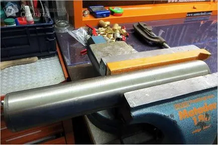 Cum să taie firul de pe tubul cu mâinile - robinet, țeavă de inox