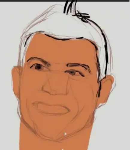Cum să elaboreze un creion Cristiano Ronaldo, pas cu pas
