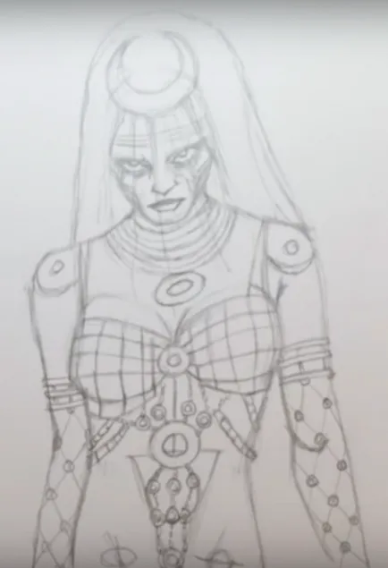 Cum să elaboreze un creion etape Satana