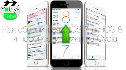 Cum să faceți upgrade la ios ios 7 la 8 trucurile jailbreak și pentru a trece de la Cydia, știri iPhone, iPad și