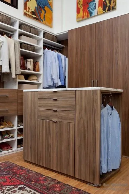 Cum de a dota un dressing 55 de idei de design interior si (camera) Cum de a dota un dressing 55 de idei de design interior