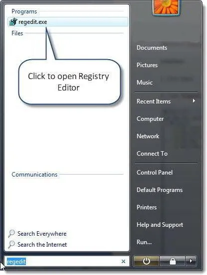 Cum de a deschide Registry Editor pas cu pas