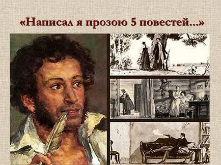 Care este istoria scrierii Pușkin - Tales of Belkin