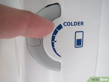 Pentru a regla temperatura în frigider