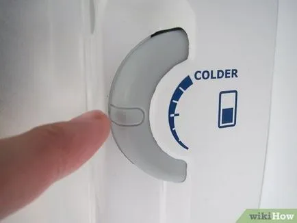 Pentru a regla temperatura în frigider