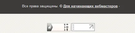 Cum de a pune pe un widget site-ul (buton) orice statistici sau un catalog (de rating), pentru