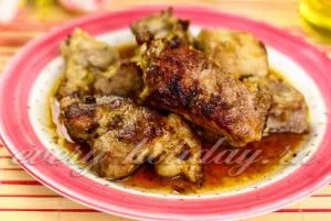 Cum de a găti carnea de porc într-o tigaie suculent si gustos