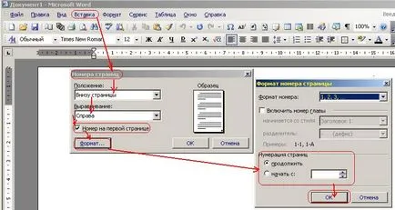 Ca numere de pagină în Word 2003, 2007, 2010, 2013, 2016 (numerotate) Ca numere de pagină în Word 2003, 2007, 2010, 2013, 2016