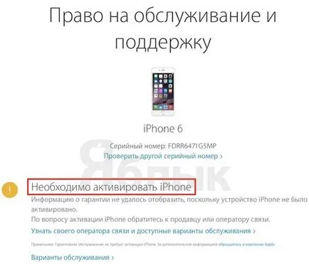 Cum de a verifica dacă noul iPhone (activat sau nu) ați cumpărat, știri iPhone, iPad și Mac