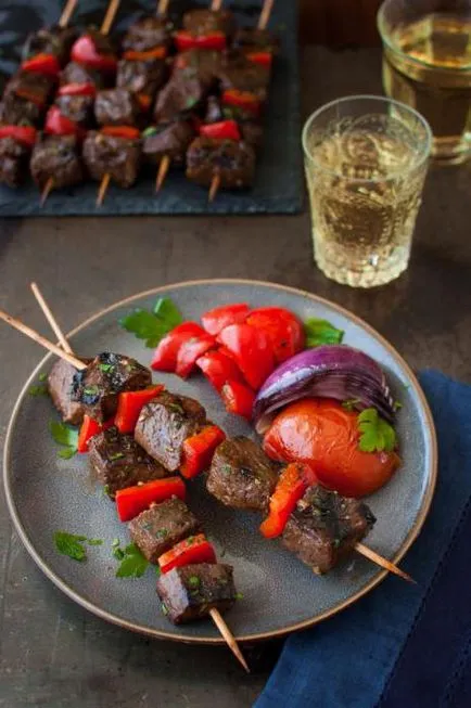 Cum de a găti kebab în rețete de suc de rodie