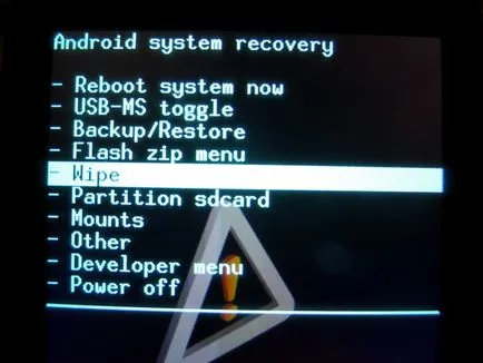 Cum să clipească dispozitivul Android