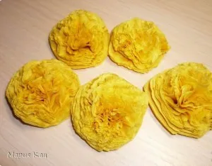Cum de a face flori de hârtie cu propriile sale mâini de garoafe macul