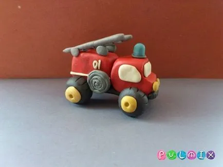 Cum sa faci o masina din plastilină în etape, cu propriile lor mâini
